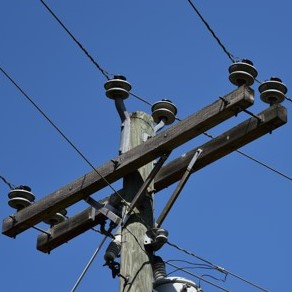 top of utility pole